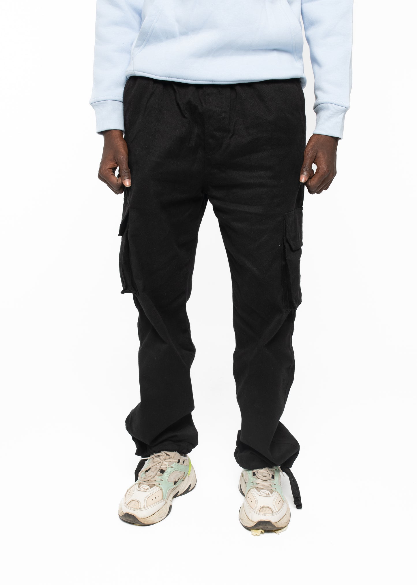 3d logo cargo pants