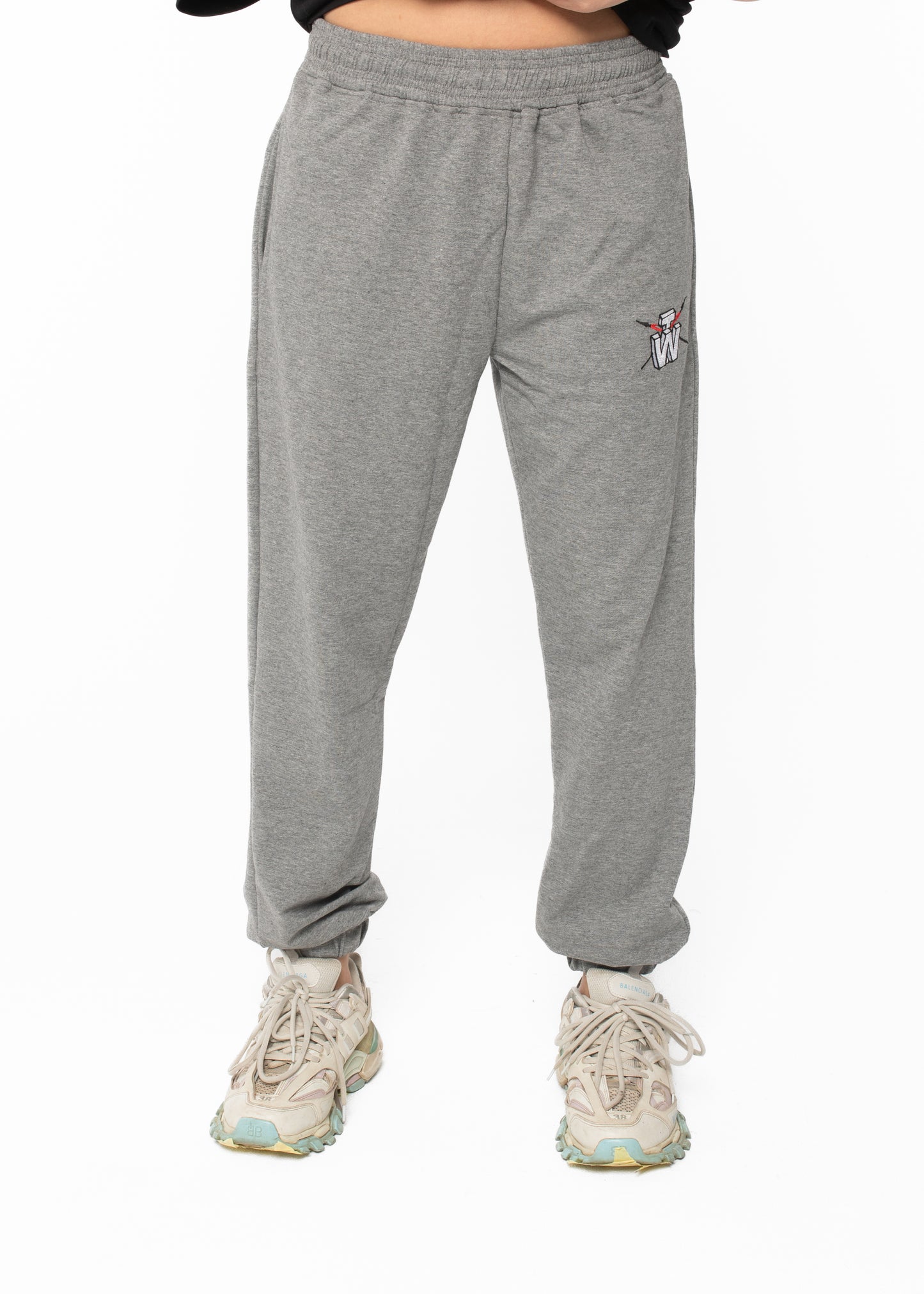western tribe logo joggers