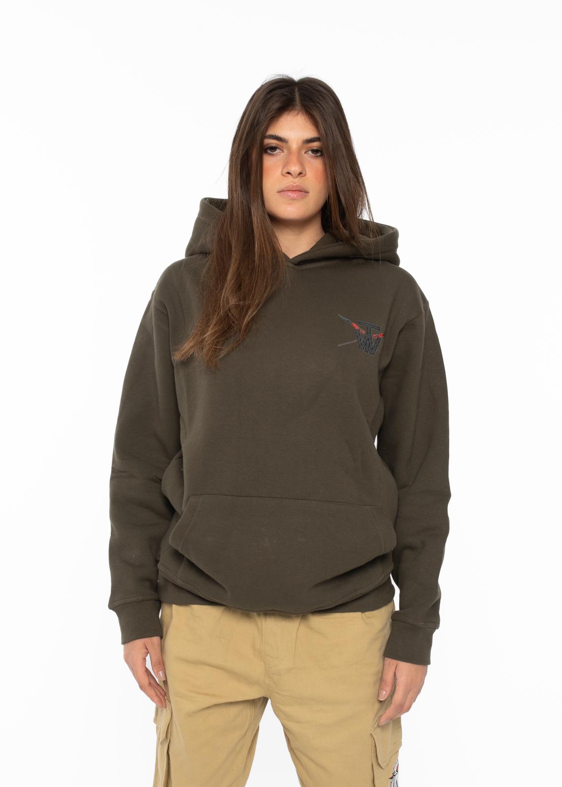 western tribe logo hoodie