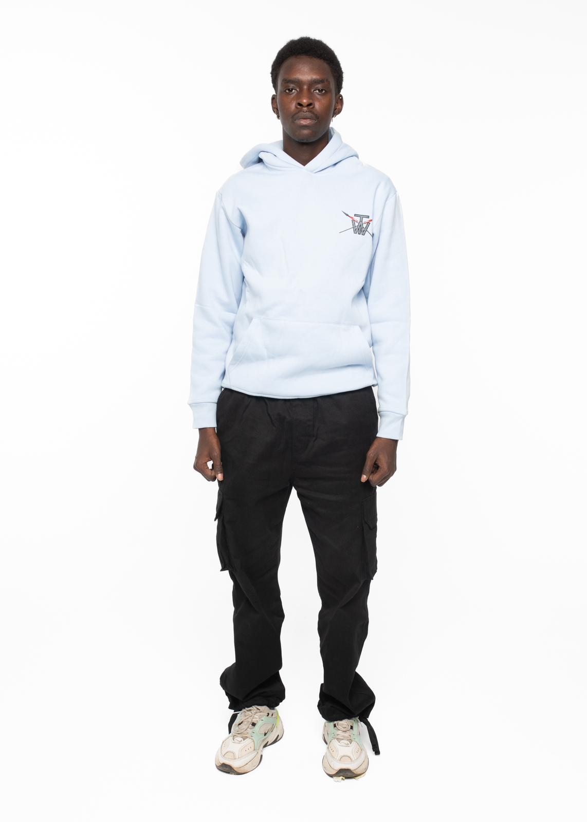 3d logo cargo pants