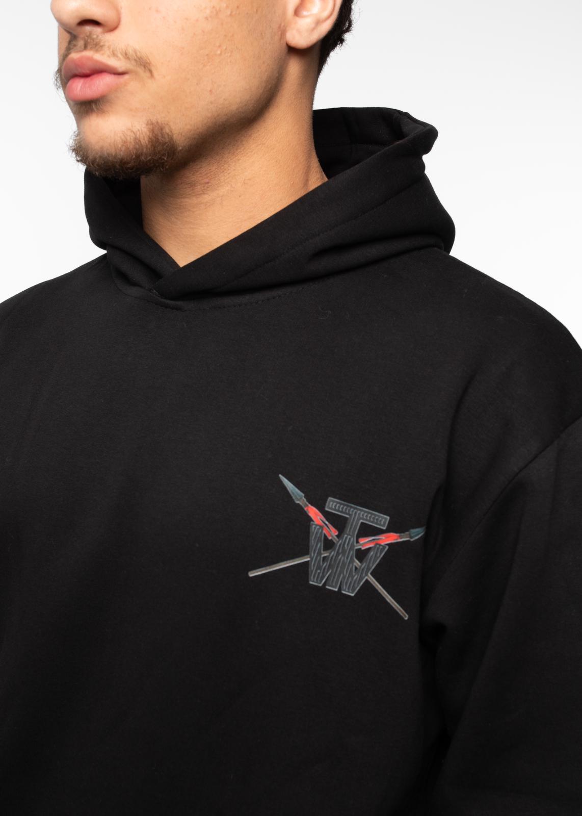 western tribe logo hoodie