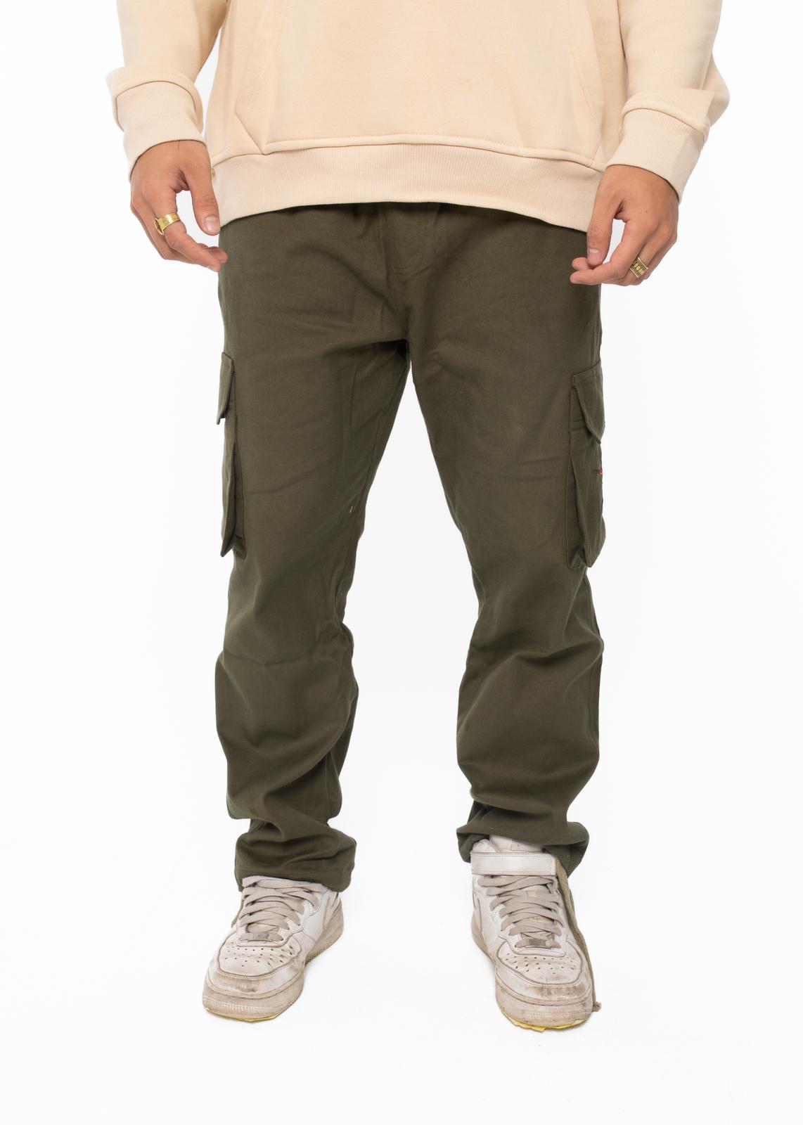 3d logo cargo pants