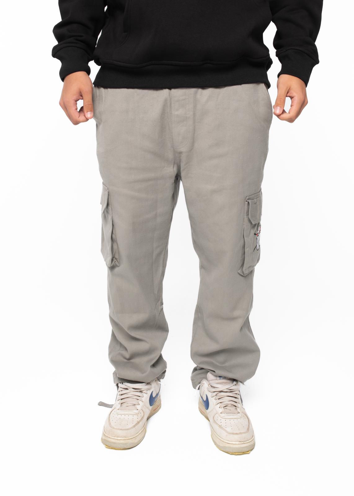 3d logo cargo pants
