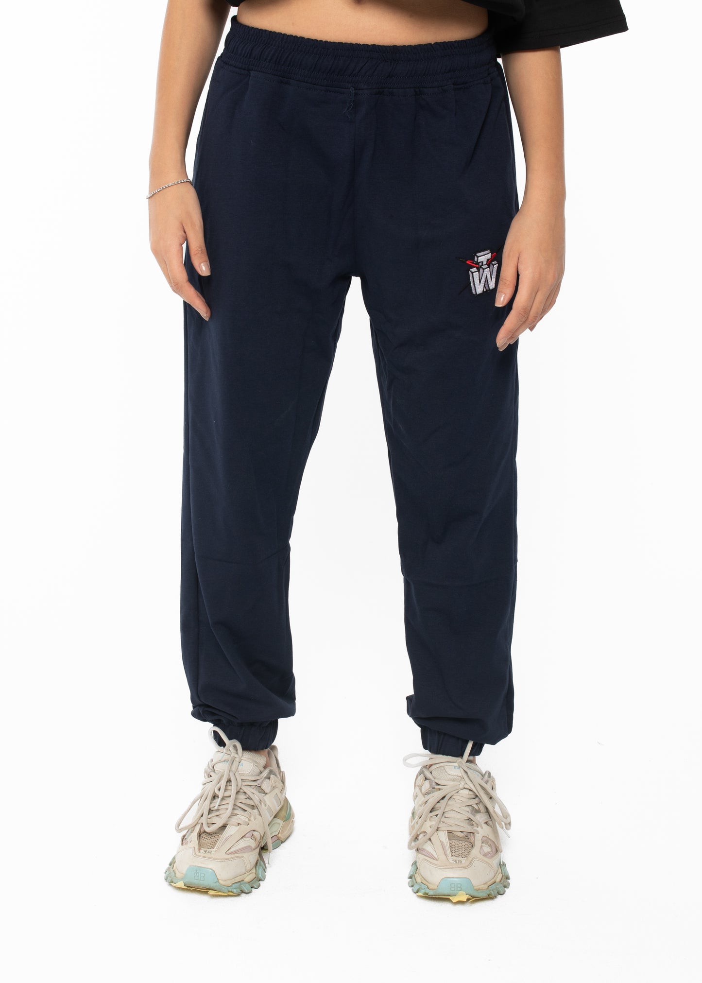 western tribe logo joggers