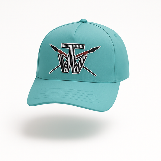 Western Tribe Cap Turquoise