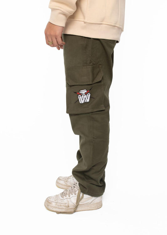 3D Logo Cargo Pants