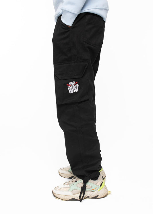 3D Logo Cargo Pants